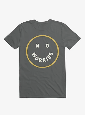 No Worries Smile Face T-Shirt