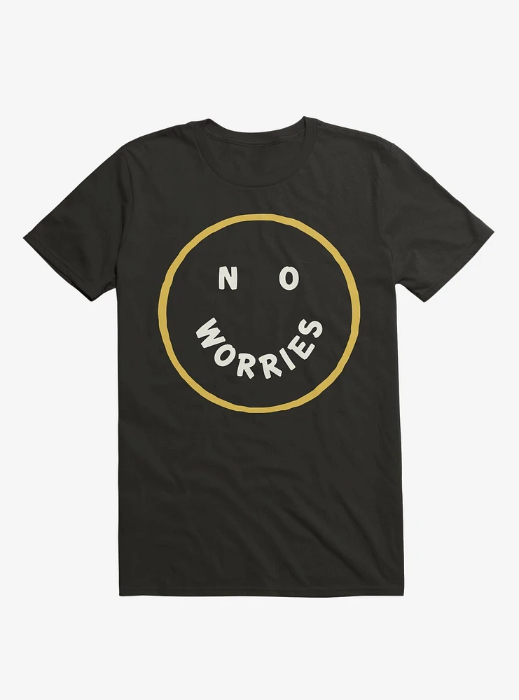 No Worries Smile Face T-Shirt