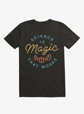 Science Is Magic Text T-Shirt