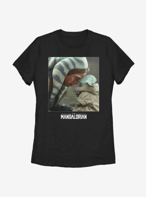 Star Wars The Mandalorian Season 2 Ahsoka Child Fear Womens T-Shirt
