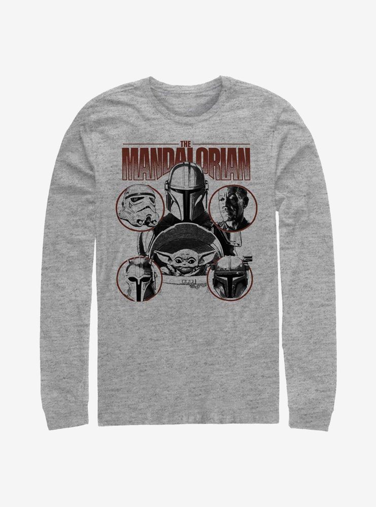 Star Wars The Mandalorian Favored Odds Long-Sleeve T-Shirt