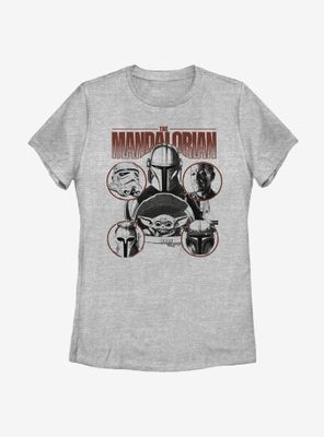 Star Wars The Mandalorian Favored Odds Womens T-Shirt