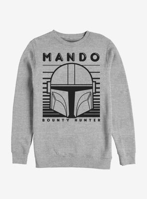 Star Wars The Mandalorian Mando Monotone Sweatshirt