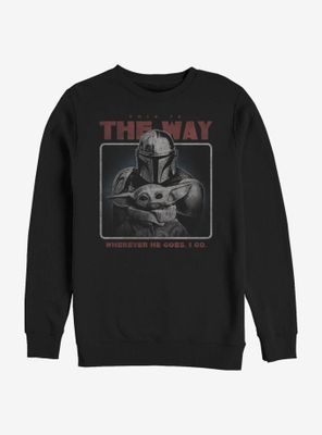 Star Wars The Mandalorian Retro Way Sweatshirt