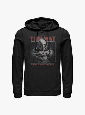 Star Wars The Mandalorian Retro Way Hoodie