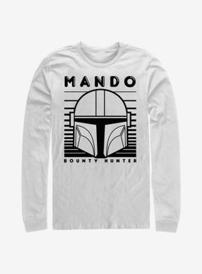 Star Wars The Mandalorian Mando Monotone Long-Sleeve T-Shirt