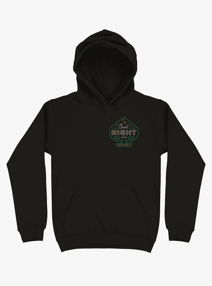 Quiet Night Inn Vacancy Spade Hoodie