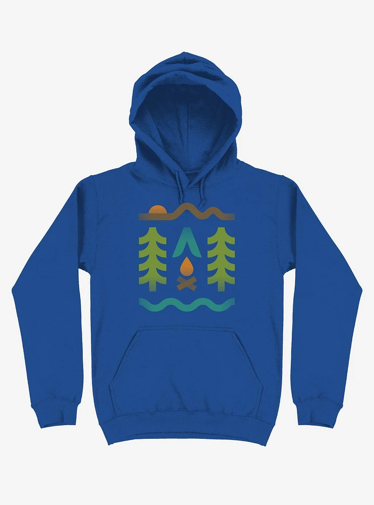 Simple Pleasures Forest Symbols Hoodie