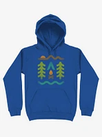 Simple Pleasures Forest Symbols Hoodie