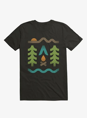 Simple Pleasures Forest Symbols T-Shirt