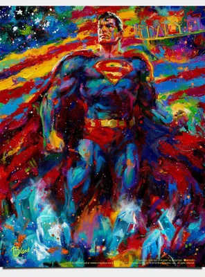 DC Comics Superman Last Son Of Krypton Art Print