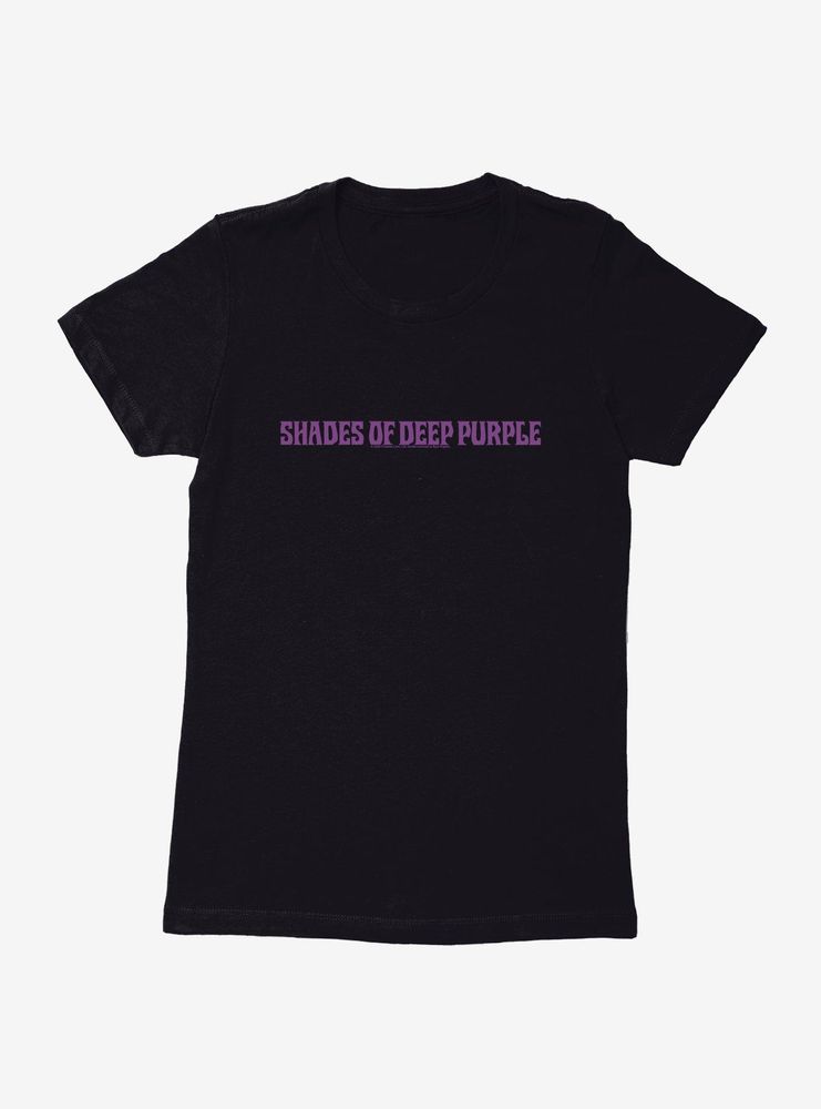 Deep Purple Shades Womens T-Shirt