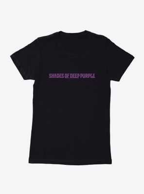 Deep Purple Shades Womens T-Shirt