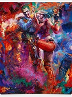 DC Comics The Joker And Harley Quinn Art Print