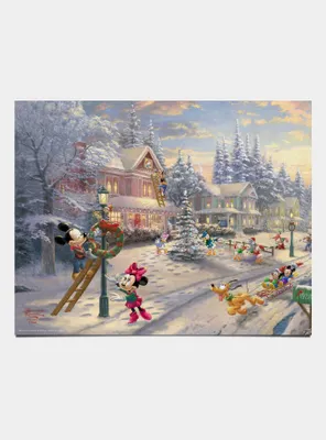 Disney Mickey Mouse Mickey'S Victorian Christmas Art Prints