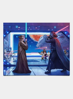 Star Wars Obi-Wan'S Final Battle Art Prints