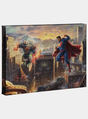 DC Comics Superman Man Of Steel Gallery Wrapped Canvas