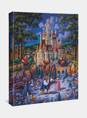 Disney Beauty And The Beast Finding Love Gallery Wrap Canvas