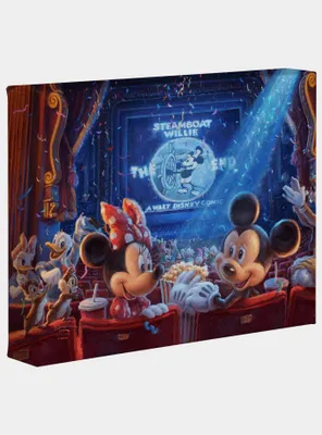 Disney Mickey's 90 Years Of Magic 8 X 10 Inches Gallery Wrapped Canvas