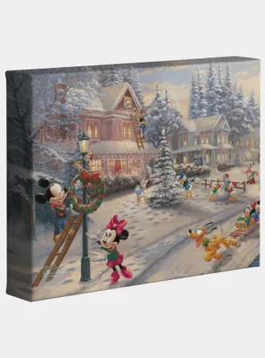 Disney Mickey's Victorian Christmas 8 X 10 Inches Gallery Wrapped Canvas