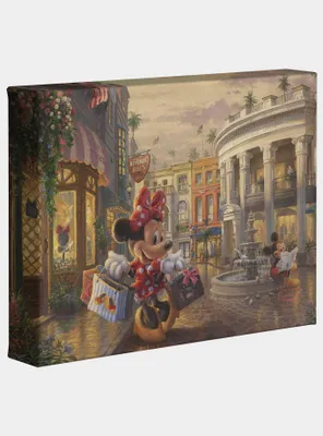 Disney Minnie Rocks The Dots On Rodeo Drive 8 X 10 Inches Gallery Wrapped Canvas