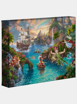 Disney Peter Pan Peter Pan's Never Land 8" x 10" Gallery Wrapped Canvas