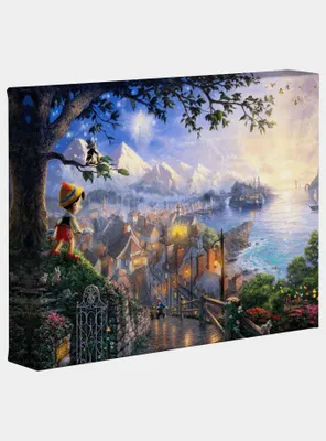 Disney Pinocchio Wishes Upon A Star Gallery Wrapped Canvas