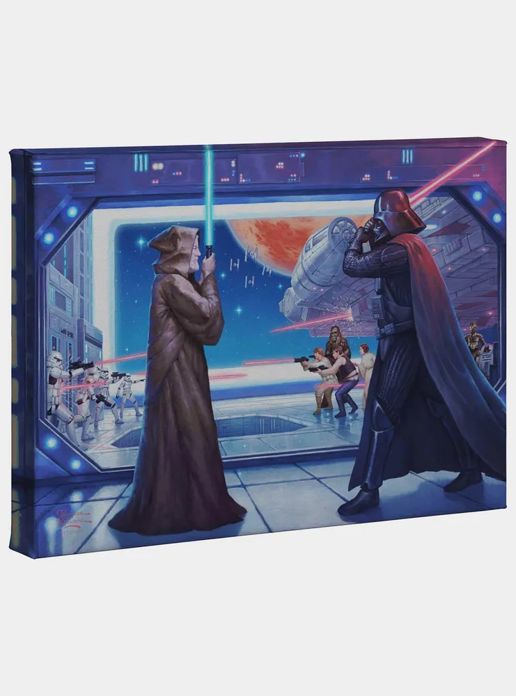 Star Wars Obi-Wan's Final Battle Gallery Wrapped Canvas