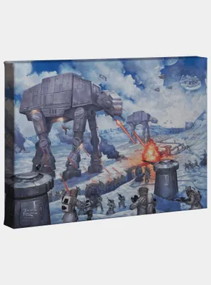 Star Wars The Battle Of Hoth Gallery Wrapped Canvas