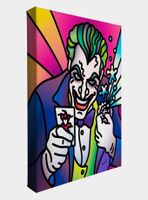 DC Comics The Joker By Lisa Lopuck Gallery Wrapped Canvas