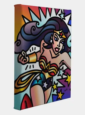 DC Comics Wonder Woman By Lisa Lopuck Gallery Wrapped Canvas