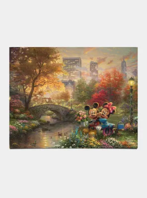 Disney Mickey And Minnie Sweetheart Central Park Art Prints