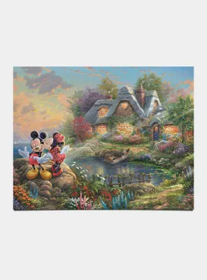 Disney Mickey And Minnie Sweetheart Cove Art Prints