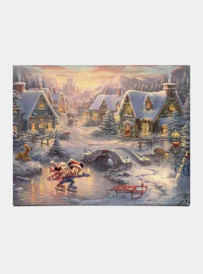 Disney Mickey And Minnie Sweetheart Holiday Art Prints