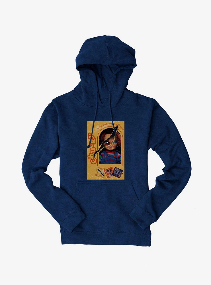 Chucky Doll Box Torn Hoodie