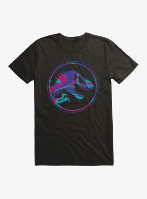 Jurassic World Blue Tone Logo T-Shirt
