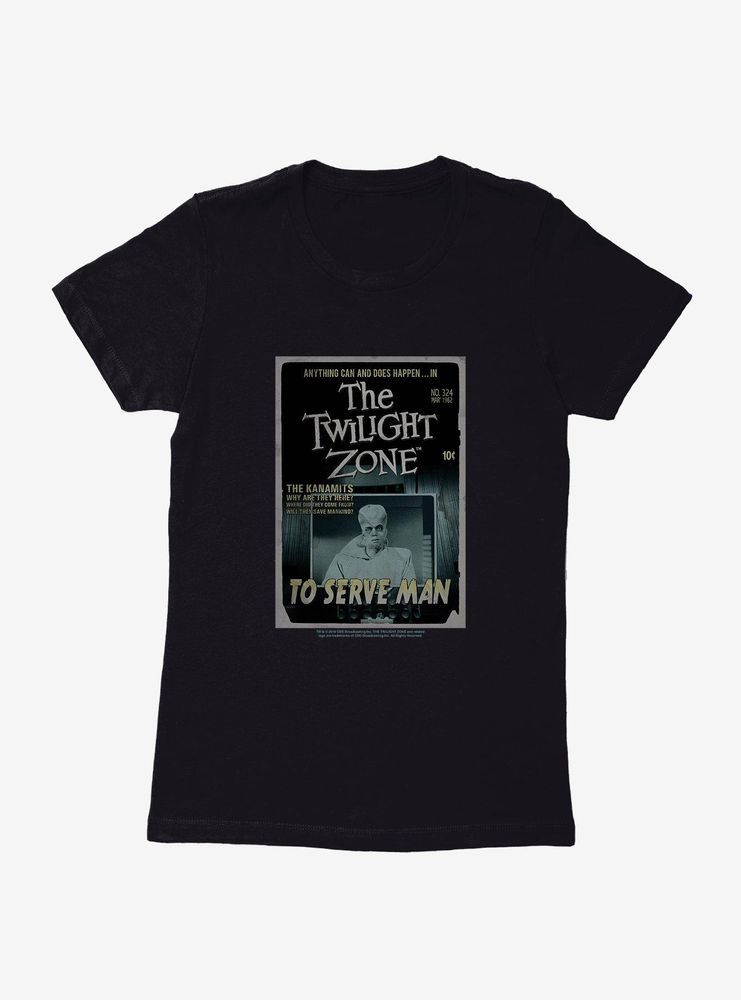 The Twilight Zone To Serve Man Womens T-Shirt