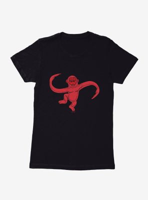 Barrel Of Monkeys Red Monkey Womens T-Shirt