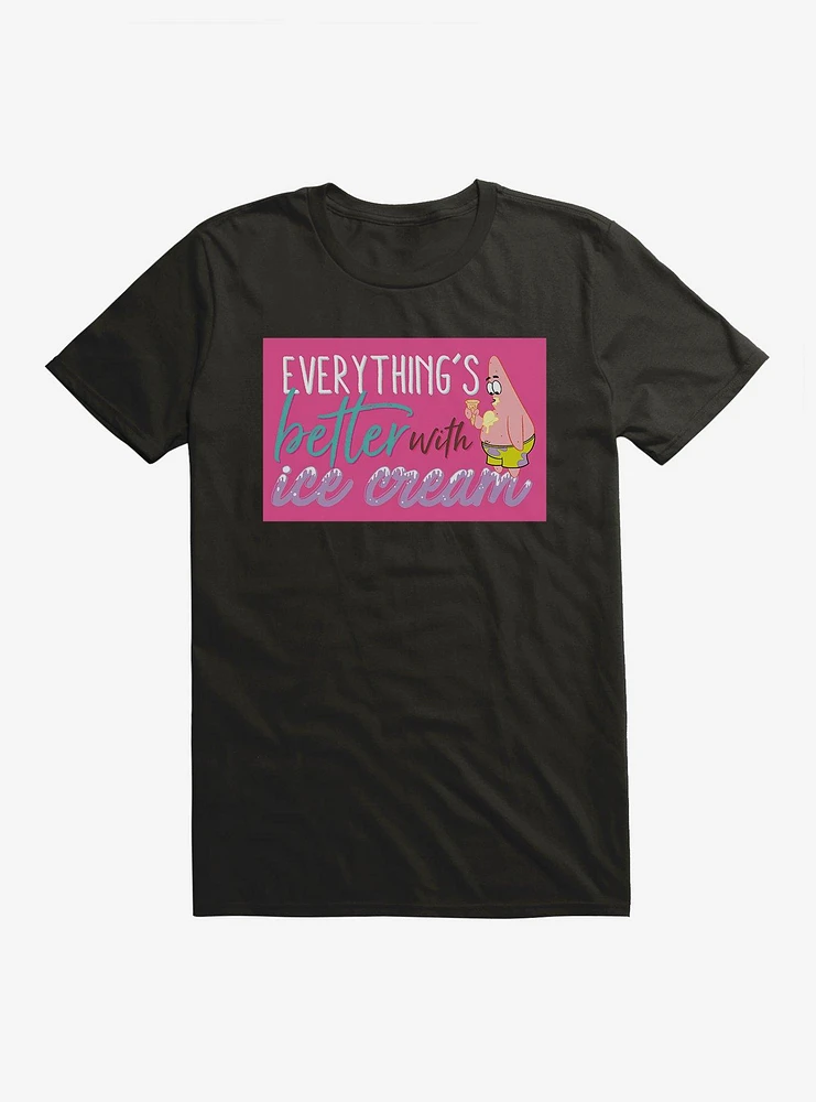 SpongeBob Better With Ice Cream T-Shirt