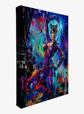 DC Comics Catwoman 14" x 11" Gallery Wrapped Canvas