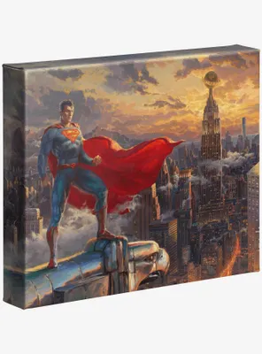DC Comics Superman Protector Of Metropolis 8" x 10" Gallery Wrapped Canvas