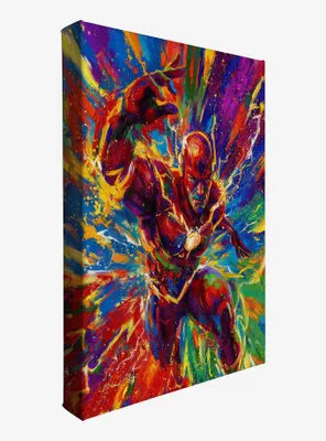 DC Comics The Flash 11" x 14" Gallery Wrapped Canvas