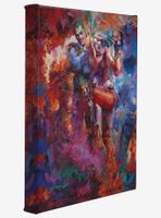 DC Comics The Joker And Harley Quinn 14" x 11" Gallery Wrapped Canvas
