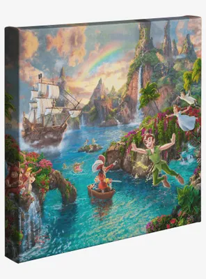 Disney Peter Pan Neverland 14" x 14" Gallery Wrapped Canvas