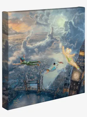 Disney Peter Pan Fly To Neverland 14" x 14" Gallery Wrapped Canvas