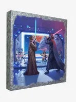 Star Wars Obi-Wan's Final Battle 14" x 14" Metal Box Art