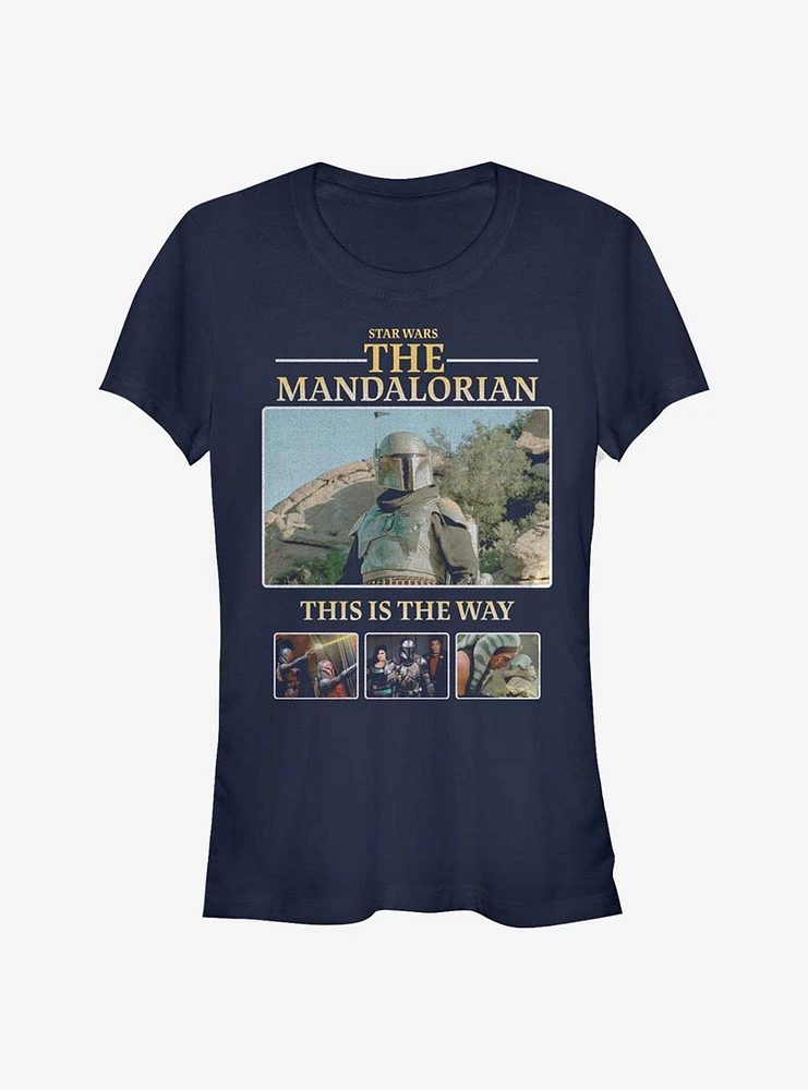 Star Wars The Mandalorian This Is Way United Front Girls T-Shirt