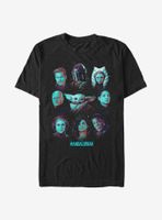 Star Wars The Mandalorian Season 2 Team Line Up T-Shirt