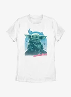 Star Wars The Mandalorian Season 2 Child Force Womens T-Shirt