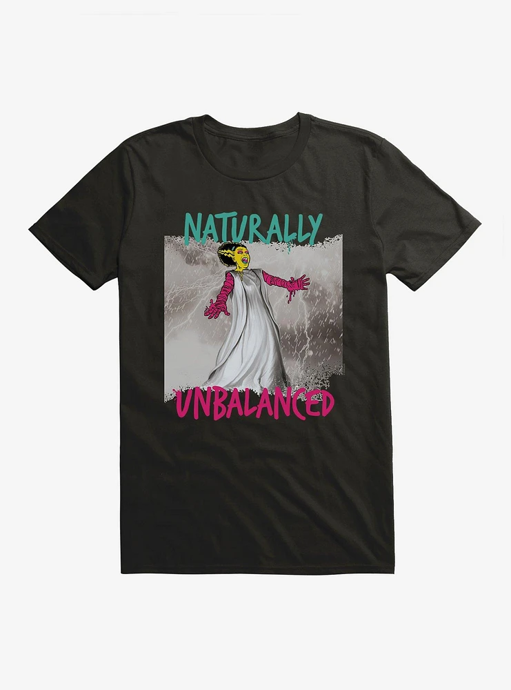 Universal Monsters Bride Of Frankenstein Naturally Unbalanced T-Shirt